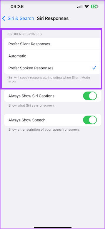how-to-personalize-siri-response-actions-on-iphone-10 كيفية تخصيص استجابة Siri وإجراءاته على iPhone