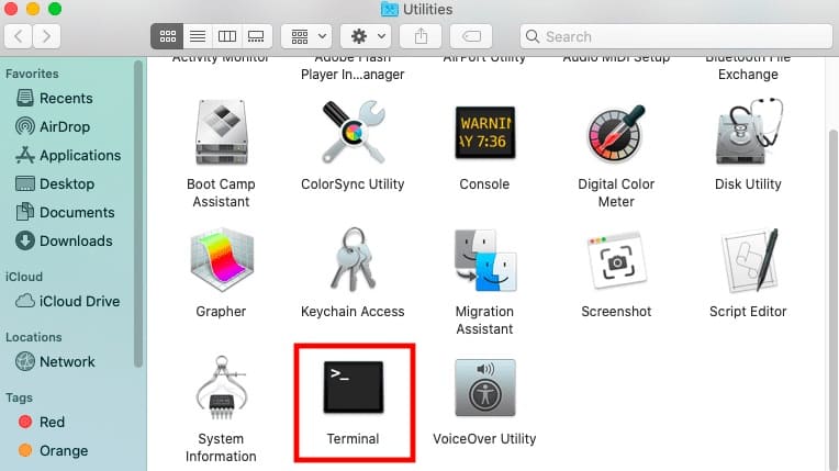 macOS: كيفية ضبط متغير البيئة - %categories