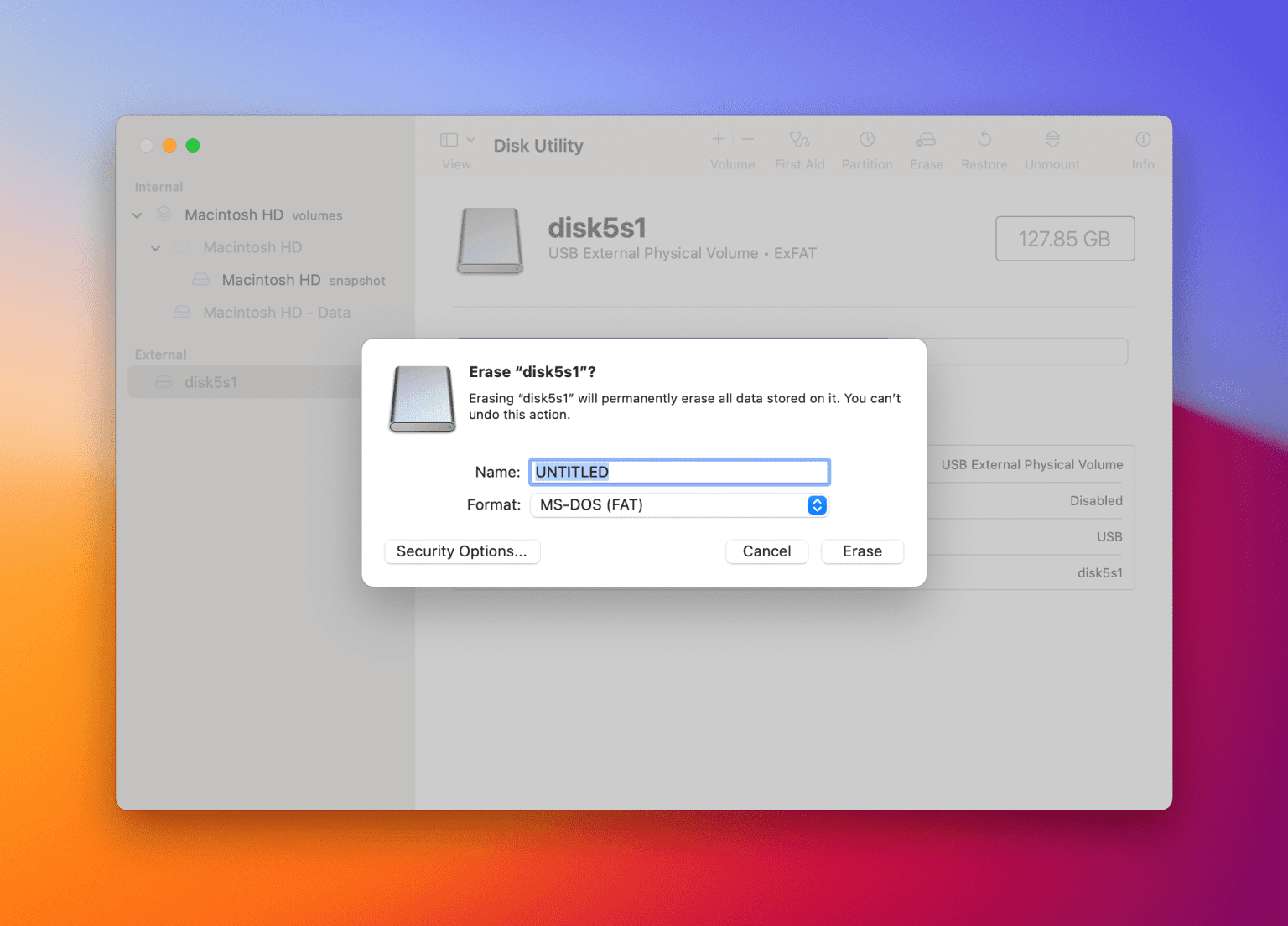 macOS: كيفية تهيئة محرك أقراص فلاش USB إلى FAT32 - %categories
