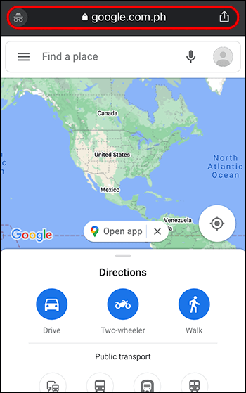 map1 كيفية تعطيل التصنيفات في Google Maps