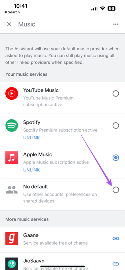 no-default-apple-music-google-home-711x1536-1 كيفية توصيل Apple Music بـ Google Home على iPhone و Android