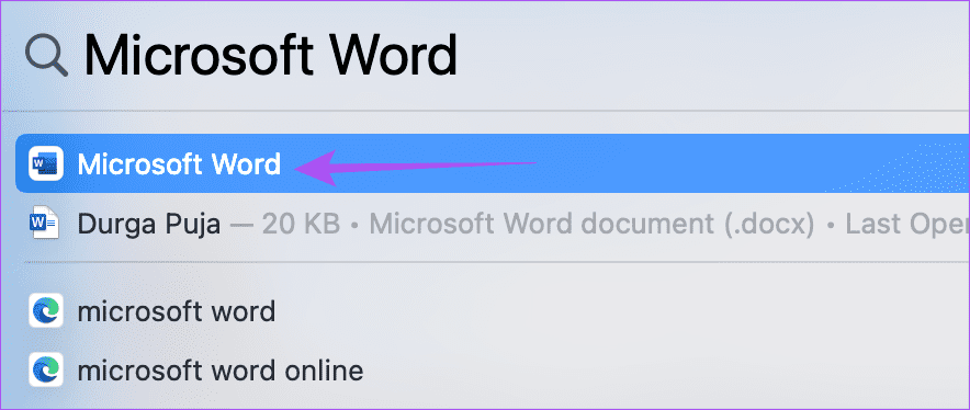 open-microsoft-word-mac أفضل 6 إصلاحات لعدم عمل الوضع الداكن في Microsoft Word على Mac