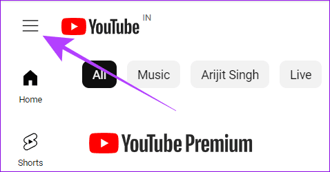 open-the-hamburger-menu كيف ترى سجل التعليقات على YouTube