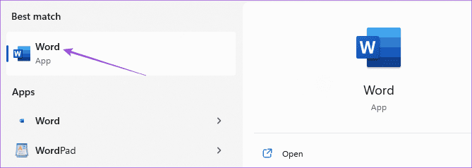open-word-in-windows-11 كيفية فرض الوضع الداكن في Microsoft Word على Windows و Mac
