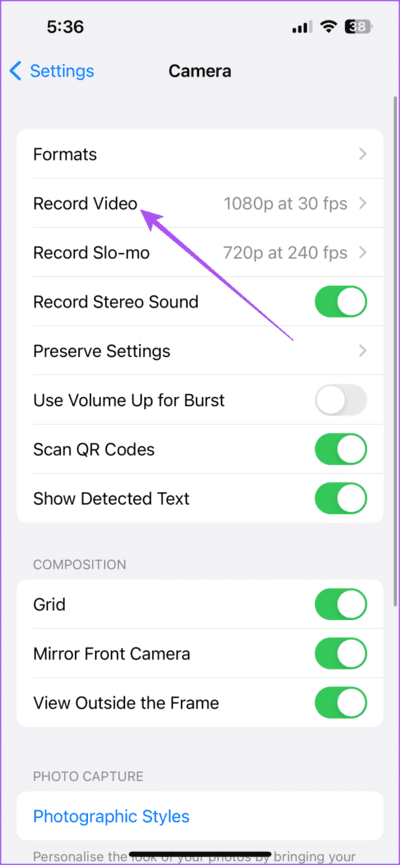 أفضل 5 إصلاحات لعدم تسجيل فيديو HDR على iPhone - %categories