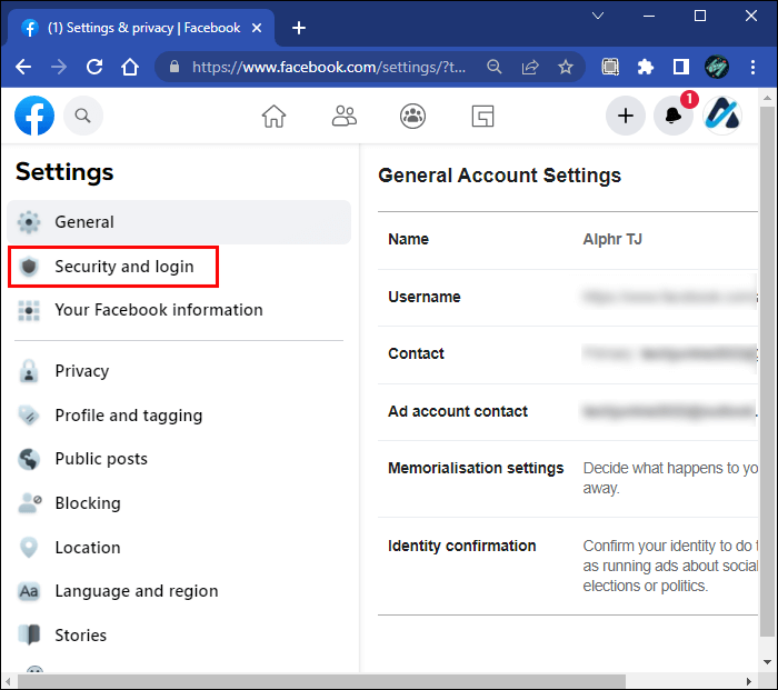 security1 ماذا تفعل إذا تم استنساخ حسابك على Facebook