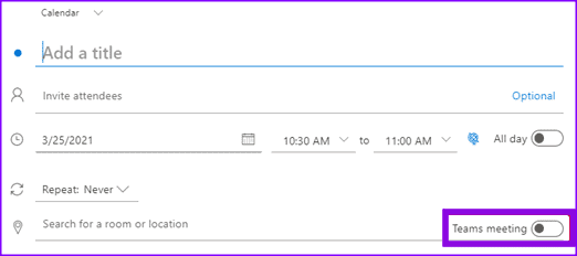 كيفية جدولة اجتماع في Microsoft Teams - %categories