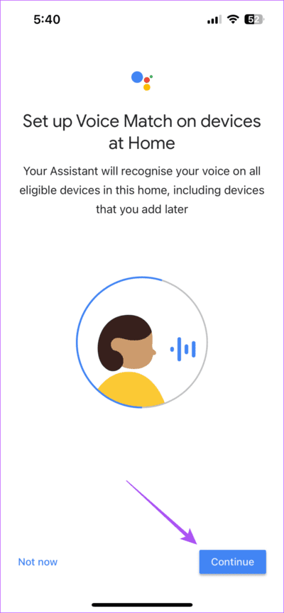 set-up-voice-match-google-home-711x1536-3 كيفية توصيل Apple Music بـ Google Home على iPhone و Android