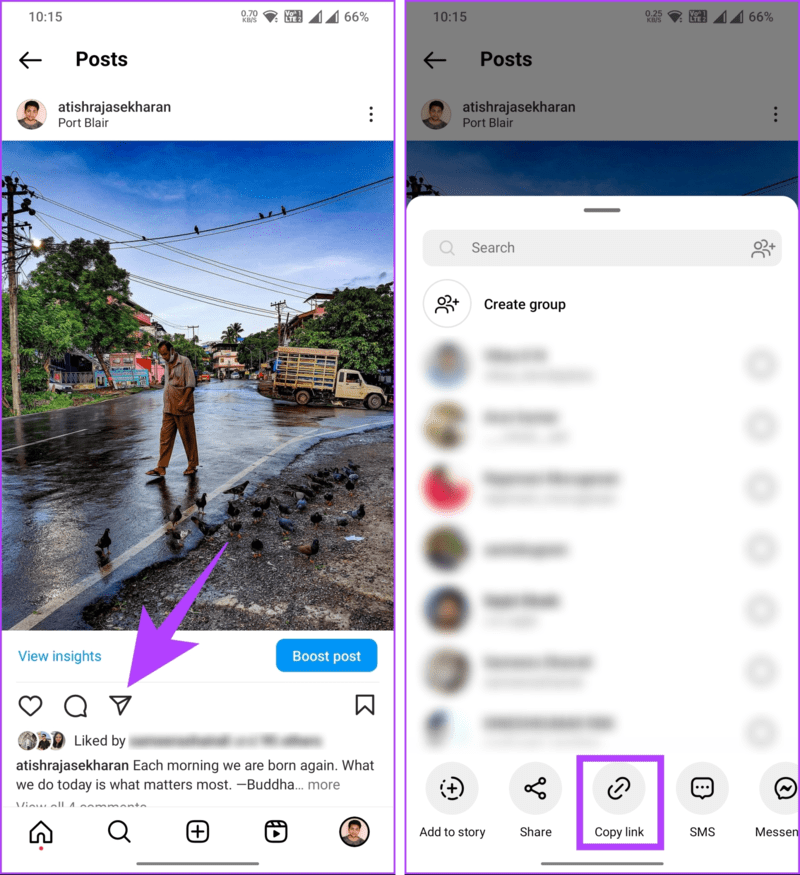 share-Instagram-post-to-Snapchat-story_11-1872x2048-1 كيفية مشاركة منشور Instagram على قصة Snapchat