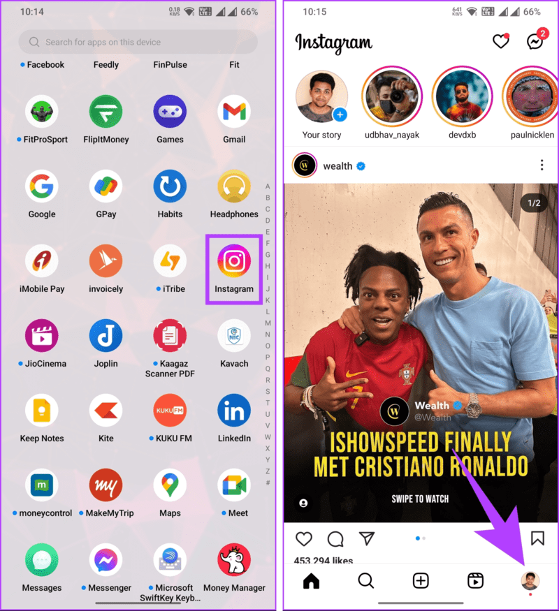 share-Instagram-post-to-Snapchat-story_13-1872x2048-1 كيفية مشاركة منشور Instagram على قصة Snapchat