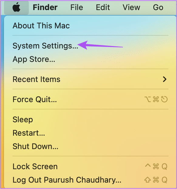system-settings-apple-logo-macOS-ventura كيفية إضافة كلمة مرور AirPlay إلى iPhone و iPad و Mac و Apple TV