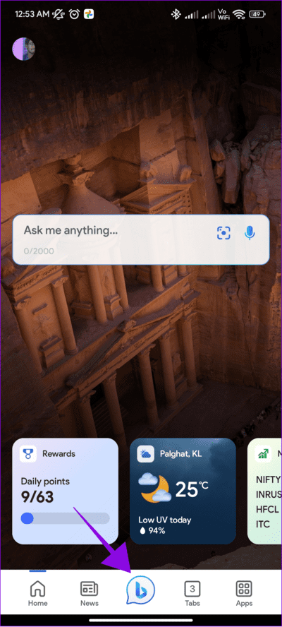 tap-bing-icon كيفية عرض سجل دردشة Bing وتصديرها وحذفها
