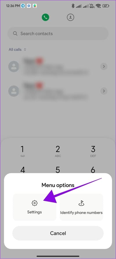 tap-settings-6 كيفية البحث عن الأرقام المحظورة على أي جهاز Android