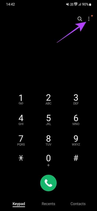 tap-the-three-dots-on-the-top-right-corner-1 كيفية إيقاف تشغيل مكالمات Wi-Fi على أي هاتف Android