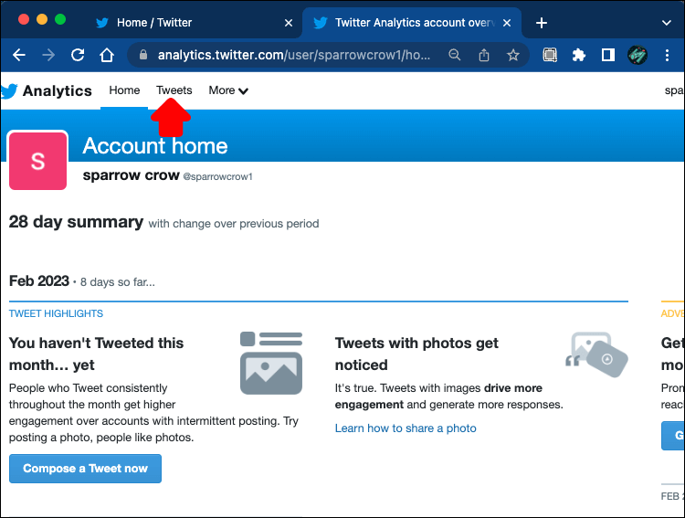 tweets كيف تجد أفضل وقت للنشر على twitter