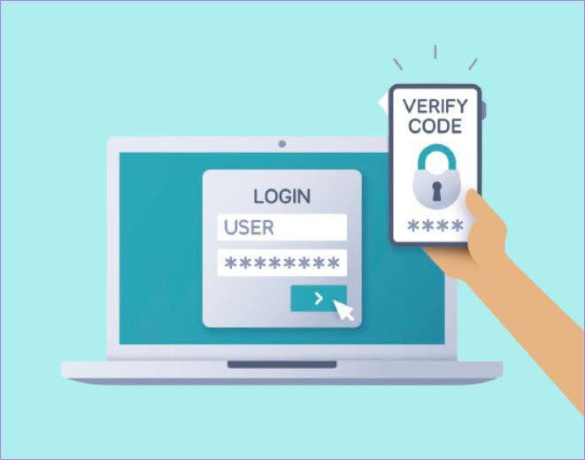 two-factor-authentication_4d470f76dc99e18ad75087b1b8410ea9 10 طرق لإصلاح عدم عمل مطالبة Google 2FA على iPhone
