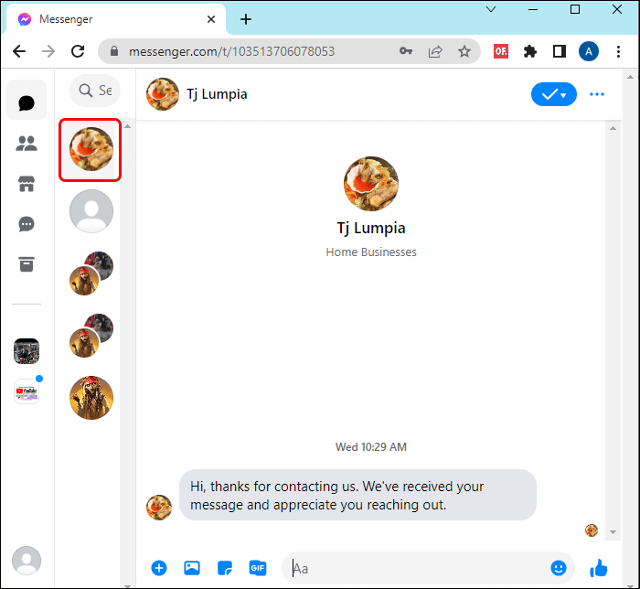 6-copy-15 كيفية عرض وقت الرسالة في Messenger