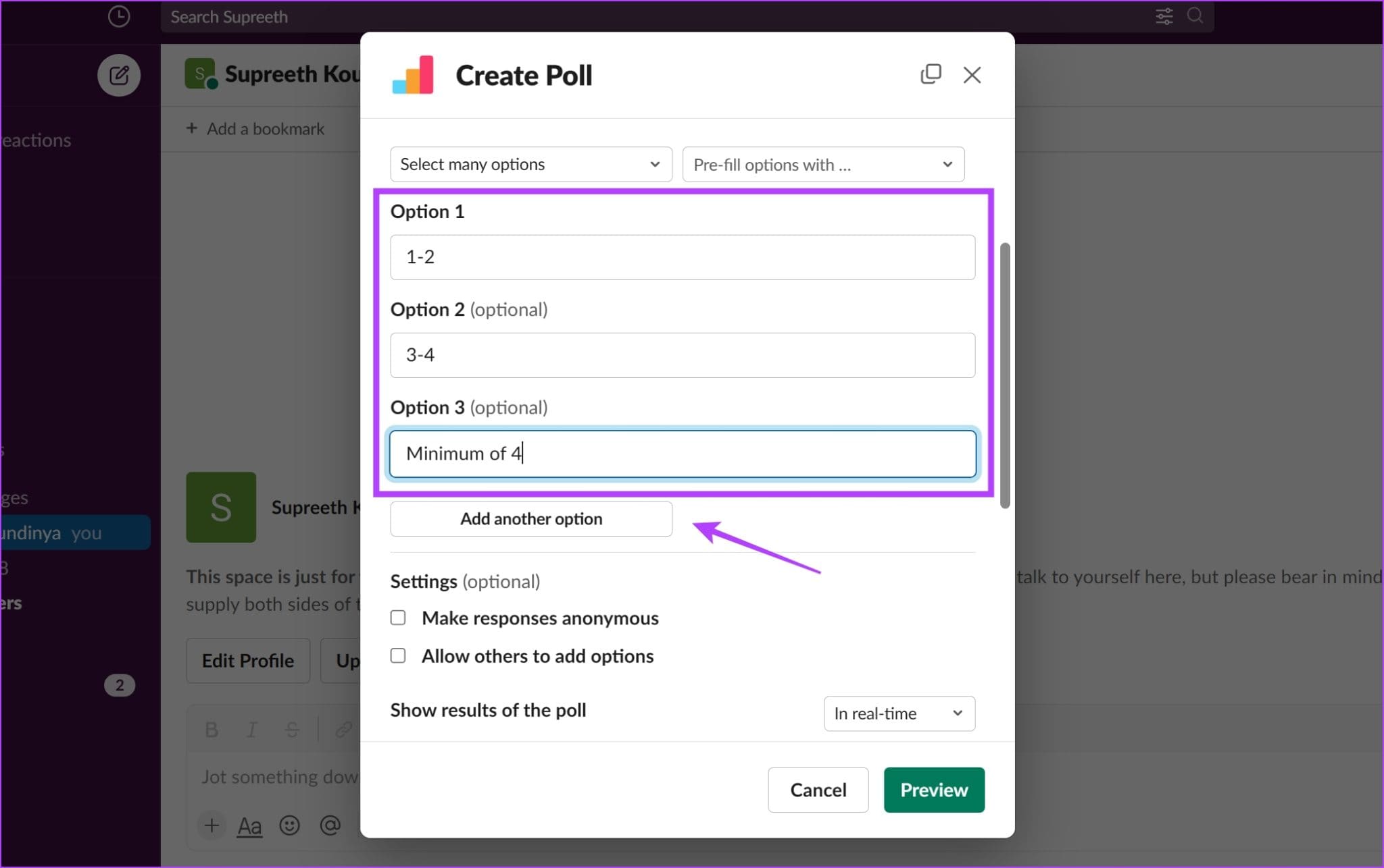 Add-Options-Manuallly-2048x1286-1 طريقتان لإنشاء استطلاع في Slack على أي جهاز