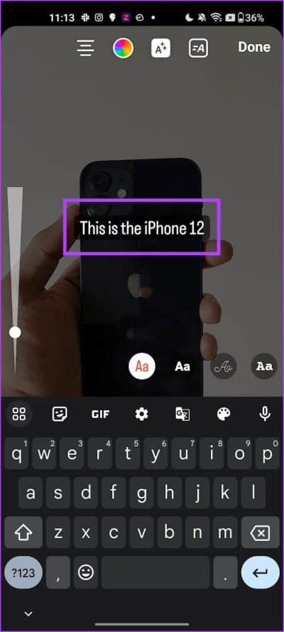 Add-Text-e1690133070844 كيفية تحرير Reels باستخدام محرر Instagram المدمج