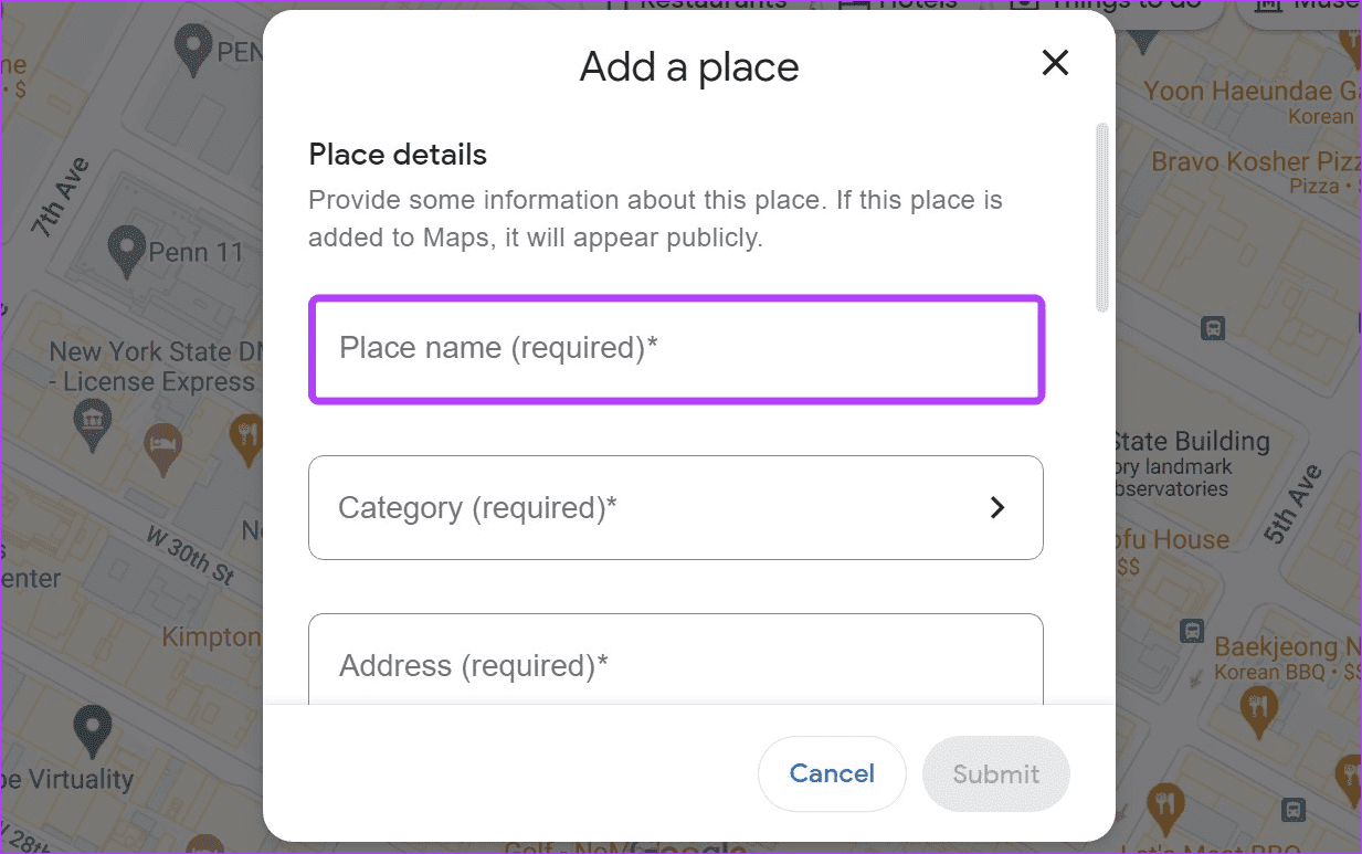Add-a-Location-or-Missing-Address-in-Google-Maps-3 كيفية إضافة موقع أو عنوان مفقود في Google Maps