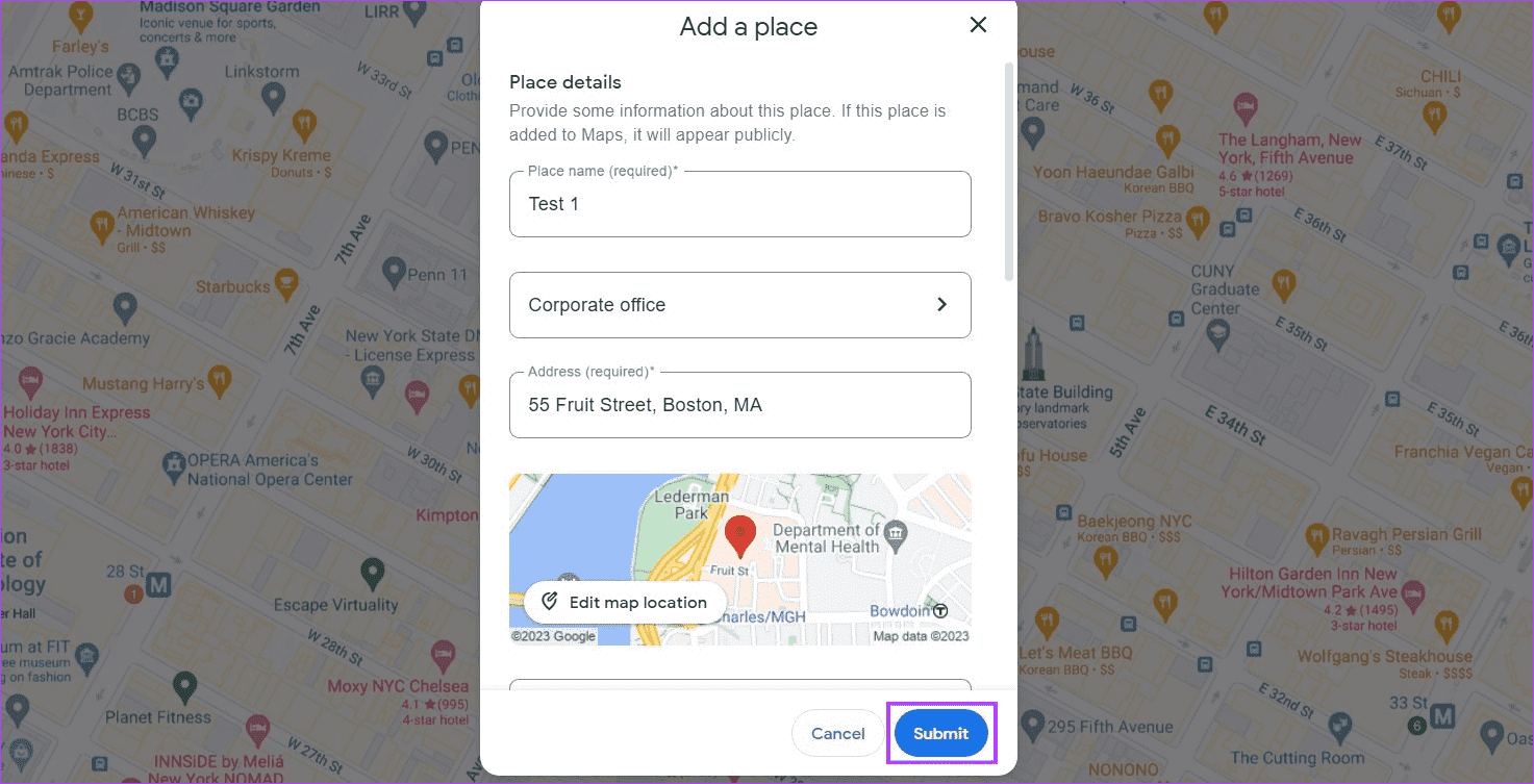 Add-a-Location-or-Missing-Address-in-Google-Maps-9 كيفية إضافة موقع أو عنوان مفقود في Google Maps