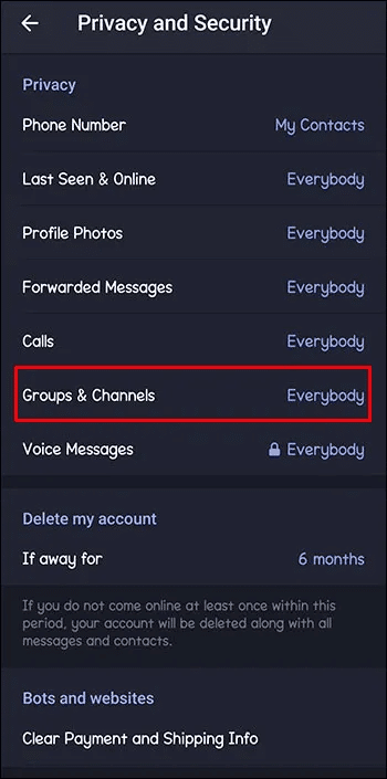 Adjust-Group-Permissions-3 كيفية حظر مجموعة في Telegram