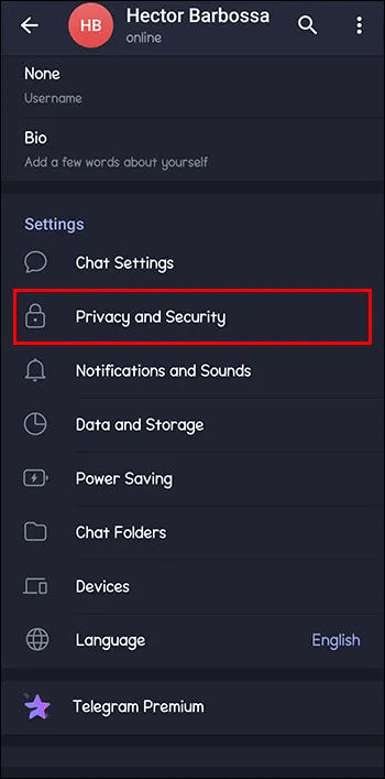 Adjust-Group-Permissions كيفية حظر مجموعة في Telegram