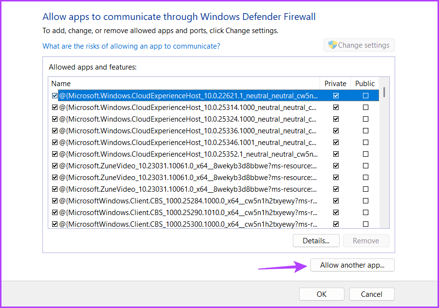 Allow-another-app كيفية إصلاح عدم عمل الميكروفون في المحادثة الصوتية Valorant على Windows