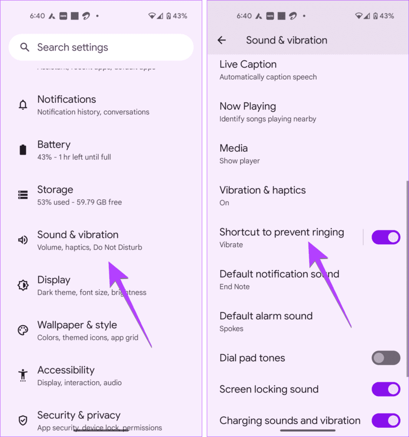 Android-Vibrate-Sound-Settings-1437x1536-1 كيفية جعل هاتفك Android يهتز
