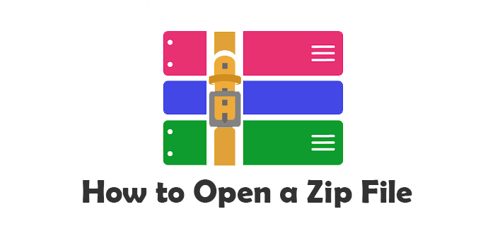 كيفية فتح ملف Zip - %categories