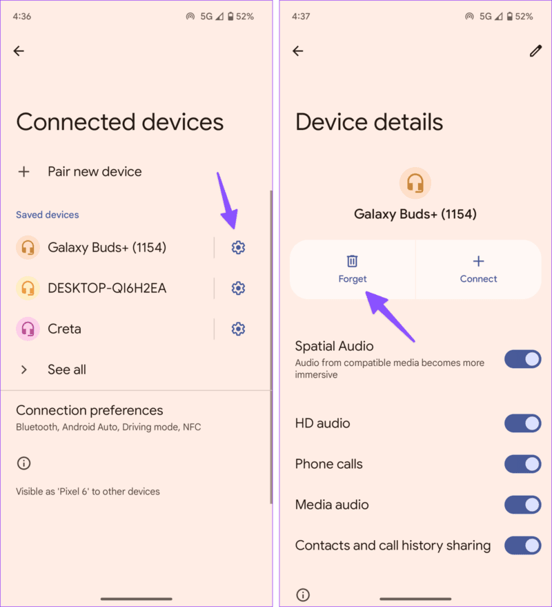 Bluetooth-Keeps-Disconnecting-on-Android-phone-2-side-1398x1536-1 أفضل 10 طرق لإصلاح استمرار انقطاع اتصال Bluetooth على Android