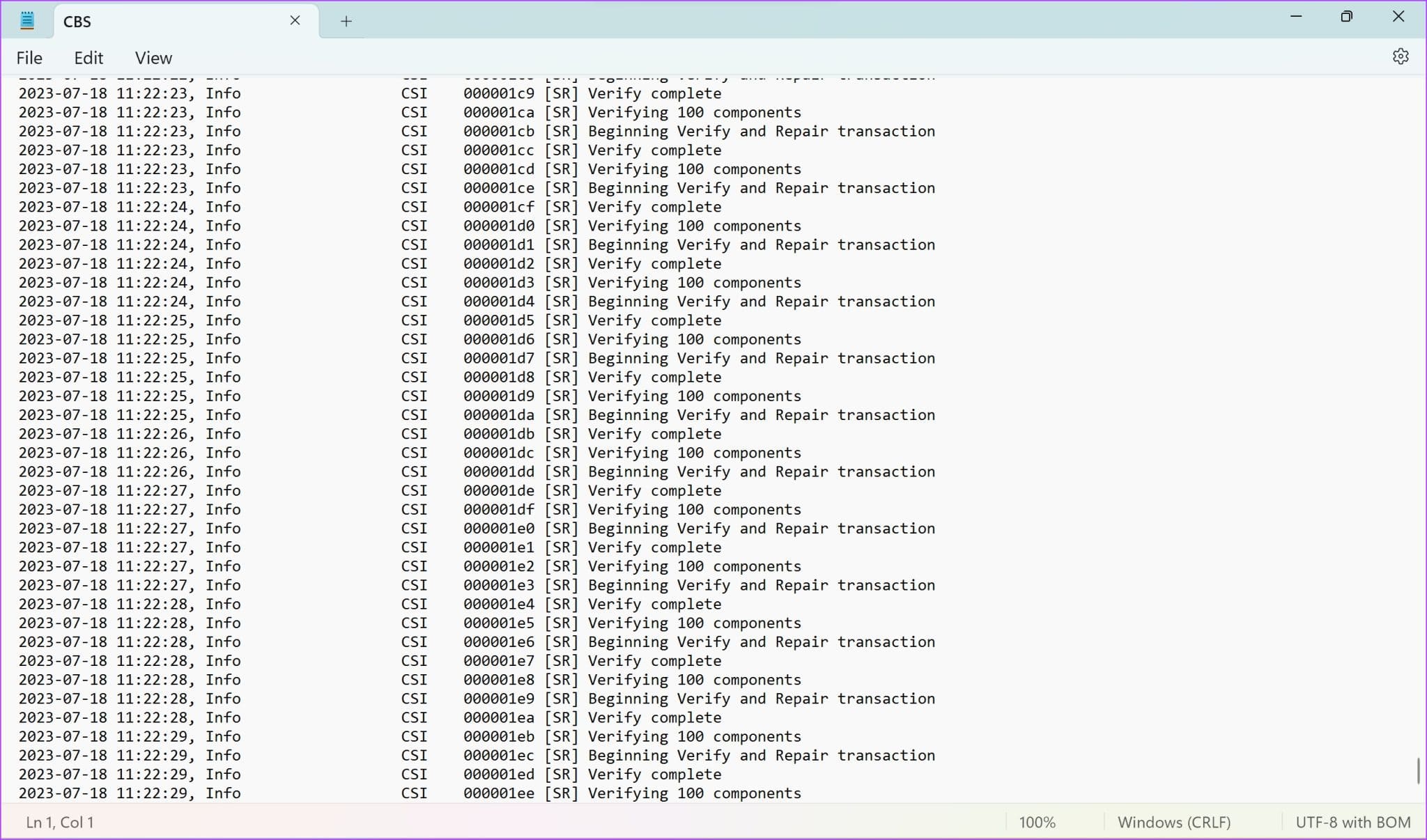 CBS-File-2048x1206-1 كيفية استخدام SFC Scannow لإصلاح ملفات نظام Windows
