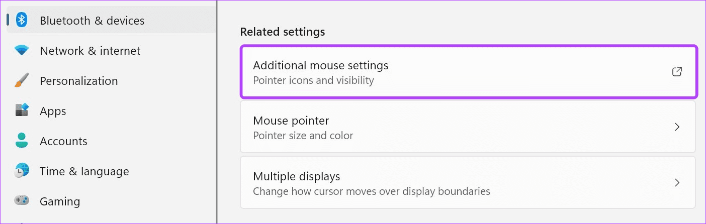 Change-Mouse-Sensitivity-DPI-and-Other-Settings-5 كيفية تغيير حساسية الماوس (DPI) والإعدادات الأخرى في Windows 11
