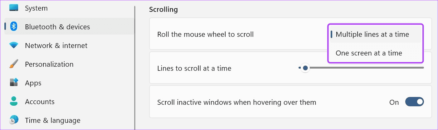 Change-Mouse-Sensitivity-DPI-and-Other-Settings-8 كيفية تغيير حساسية الماوس (DPI) والإعدادات الأخرى في Windows 11