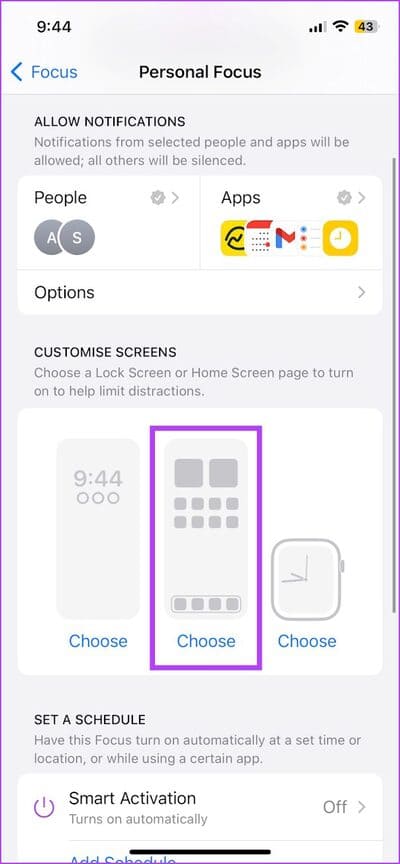 Click-on-Choose أفضل 15 فكرة لتخطيط الشاشة الرئيسية على iPhone