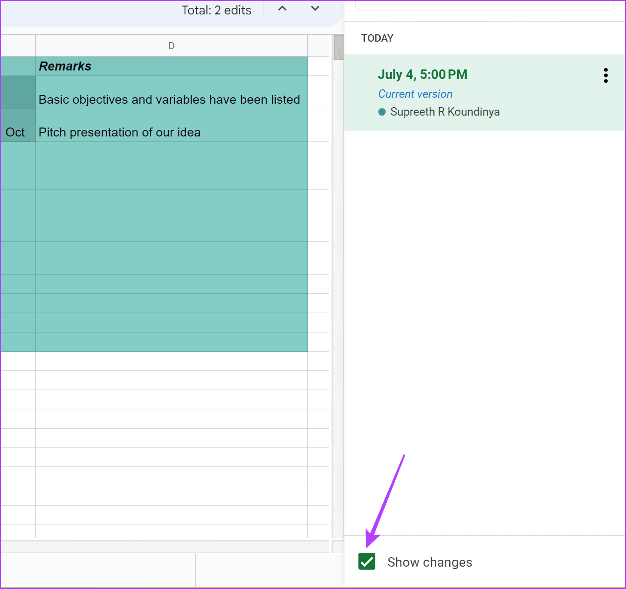 كيف ترى سجل التحرير في Google Sheets وماذا تفعل إذا لم تتمكن من ذلك - %categories