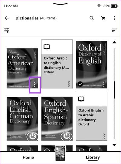 Click-on-Three-Dots-5-e1688665881156 كيفية استخدام القاموس في أي جهاز Kindle: دليل شامل