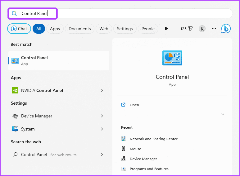 Control-Panel-3-1 أفضل 5 طرق لإصلاح عدم ظهور خيار التمهيد المزدوج على Windows 11