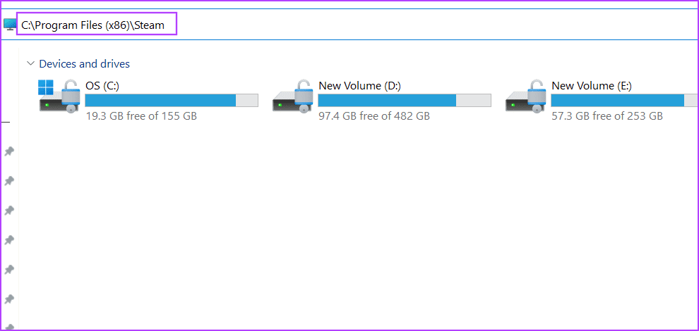 Delete-Files-From-Steam-Folder أفضل 7 طرق لإصلاح خطأ "توقف Steam عند التحقق من التثبيت" في Windows