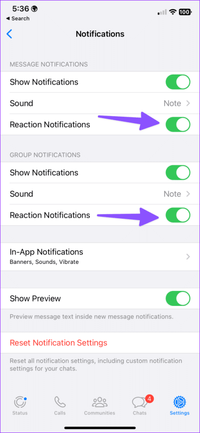 Disable-WhatsApp-reaction-notifications-6-710x1536-1-e1689065406528 كيفية تعطيل إشعارات ردود الفعل على WhatsApp