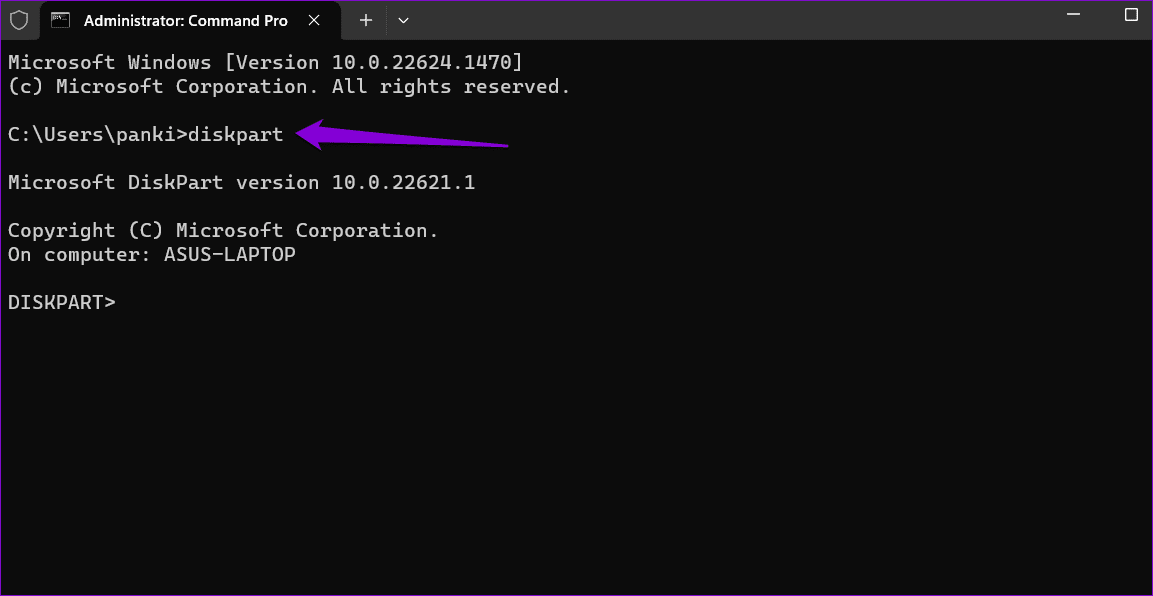 Diskpart-in-CMD أفضل 3 طرق لإزالة الحماية ضد الكتابة من محركات أقراص USB وبطاقات SD على Windows 11
