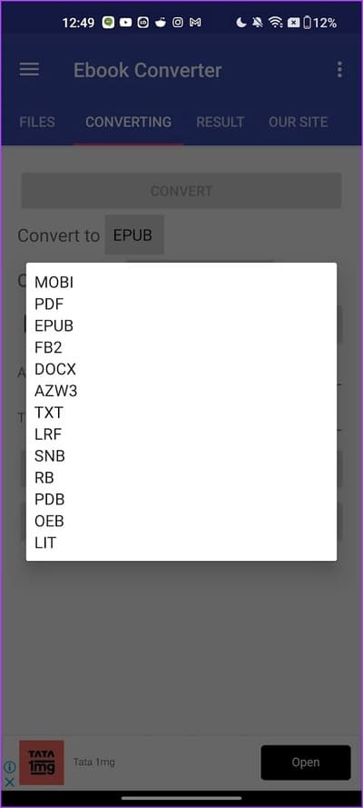 EBook-Converter2-1 أفضل 5 طرق لتحويل من EPUB إلى PDF (أو PDF إلى EPUB) لسطح المكتب والجوال