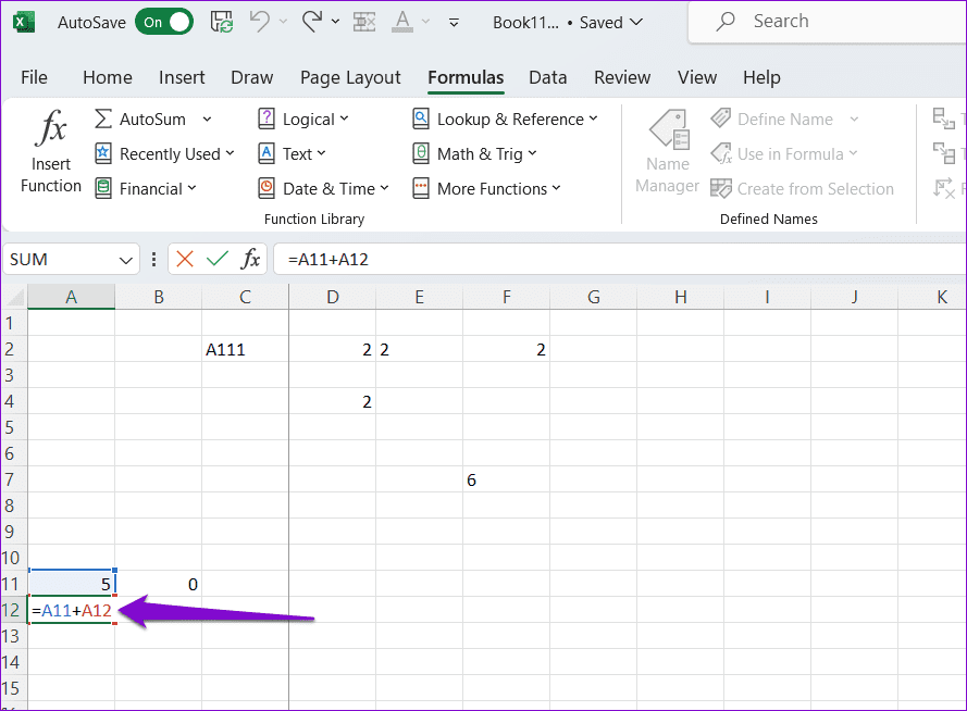 Edit-a-Cell-in-Excel أفضل 7 طرق لإصلاح عدم عمل الصيغ في Microsoft Excel على Windows