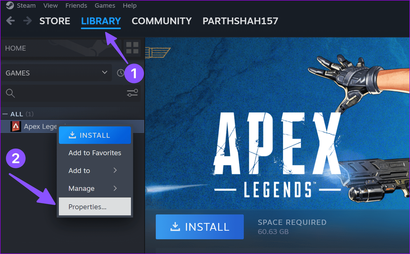 Fix-Steam-22Not-Enough-Disk-Space22-Error-10 أفضل 7 طرق لإصلاح خطأ مساحة القرص غير الكافية في Steam