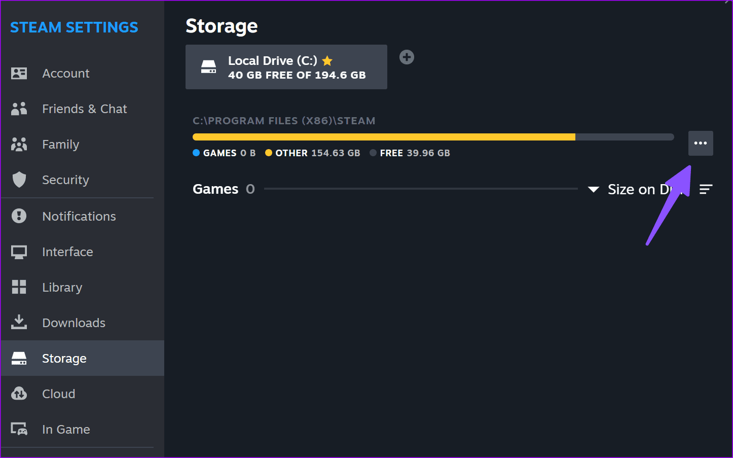 Fix-Steam-22Not-Enough-Disk-Space22-Error-on-Windows أفضل 7 طرق لإصلاح خطأ مساحة القرص غير الكافية في Steam