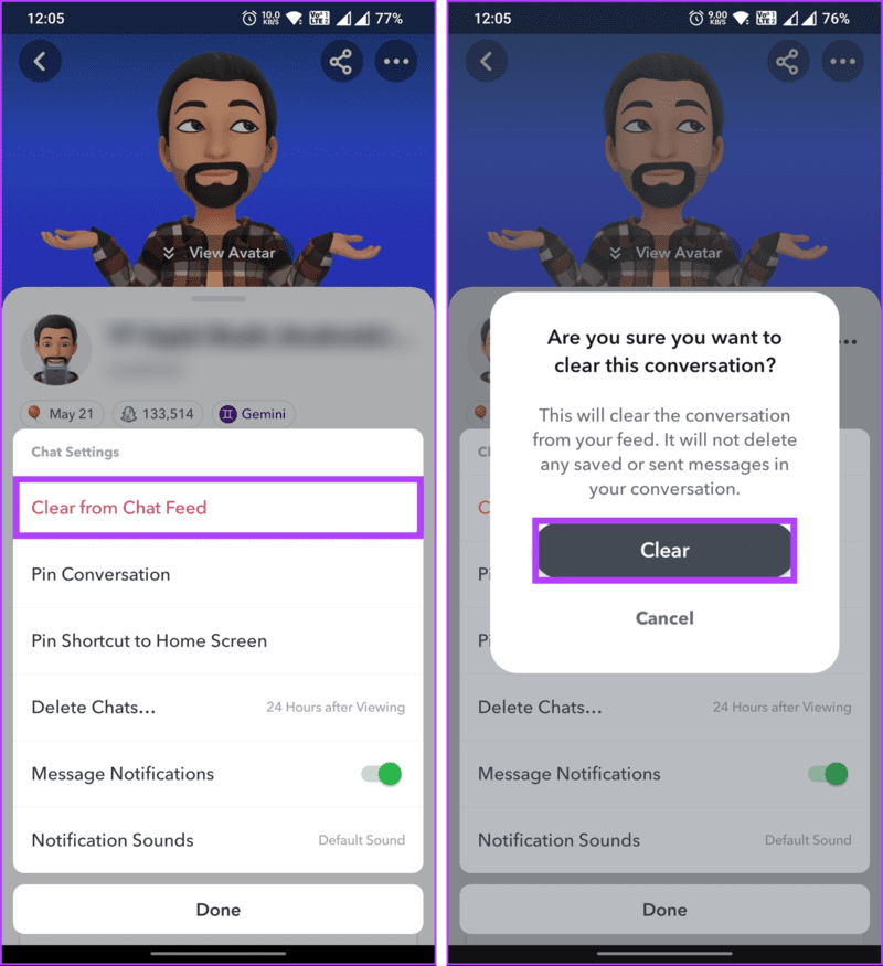 Hide-Conversations-on-Snapchat_13-1872x2048-2 7 طرق سهلة لإخفاء المحادثات على Snapchat