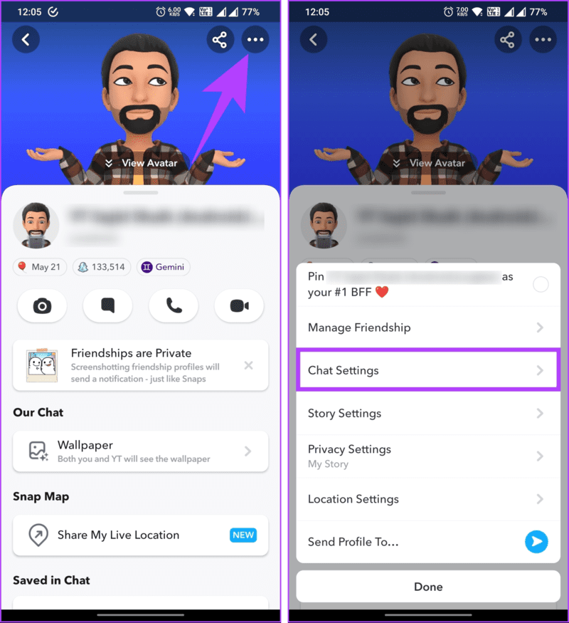 Hide-Conversations-on-Snapchat_14-1872x2048-2 7 طرق سهلة لإخفاء المحادثات على Snapchat