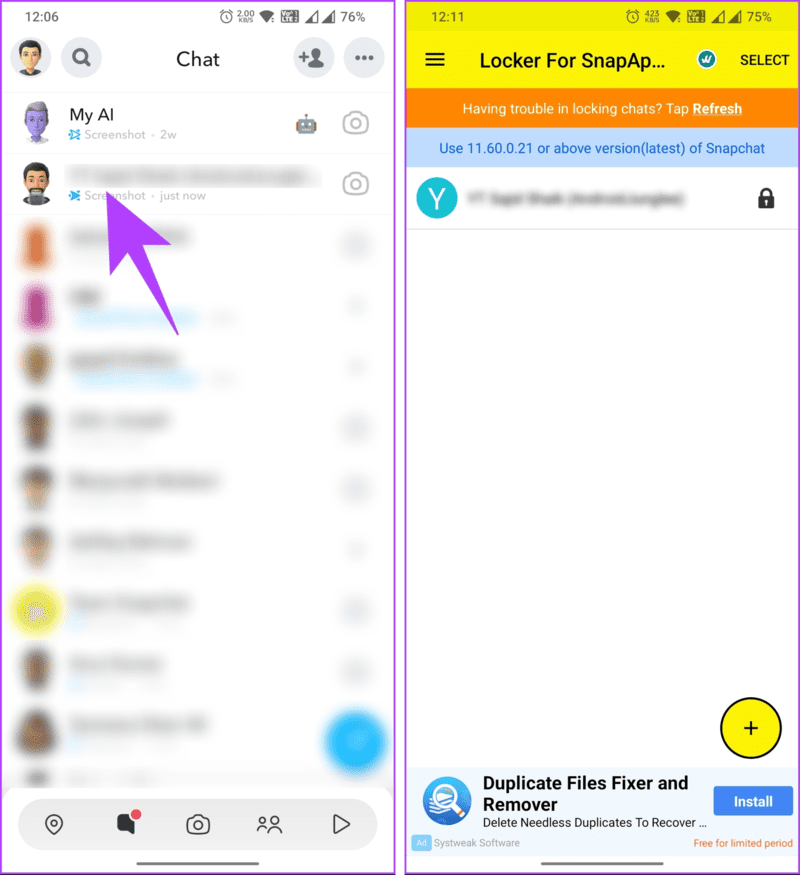 Hide-Conversations-on-Snapchat_2-1872x2048-2 7 طرق سهلة لإخفاء المحادثات على Snapchat