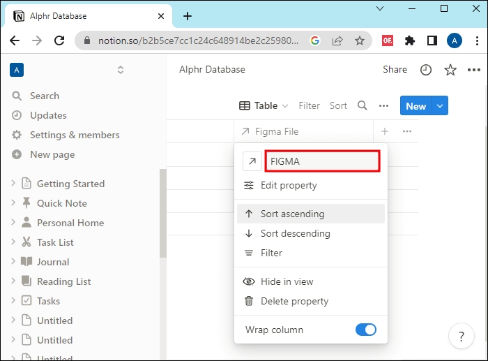 How-to-Add-More-Database-Views-1 كيفية إنشاء قاعدة بيانات في Notion