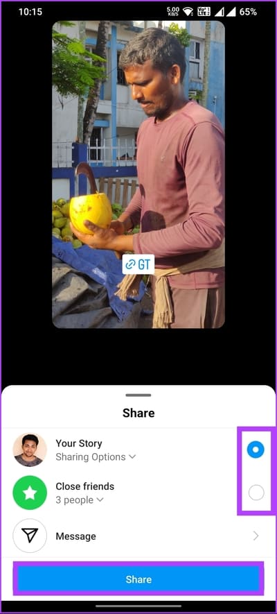 How-to-Add-a-Link-to-Instagram-Story-and-Posts_10 كيفية إضافة رابط لقصة ومشاركات Instagram